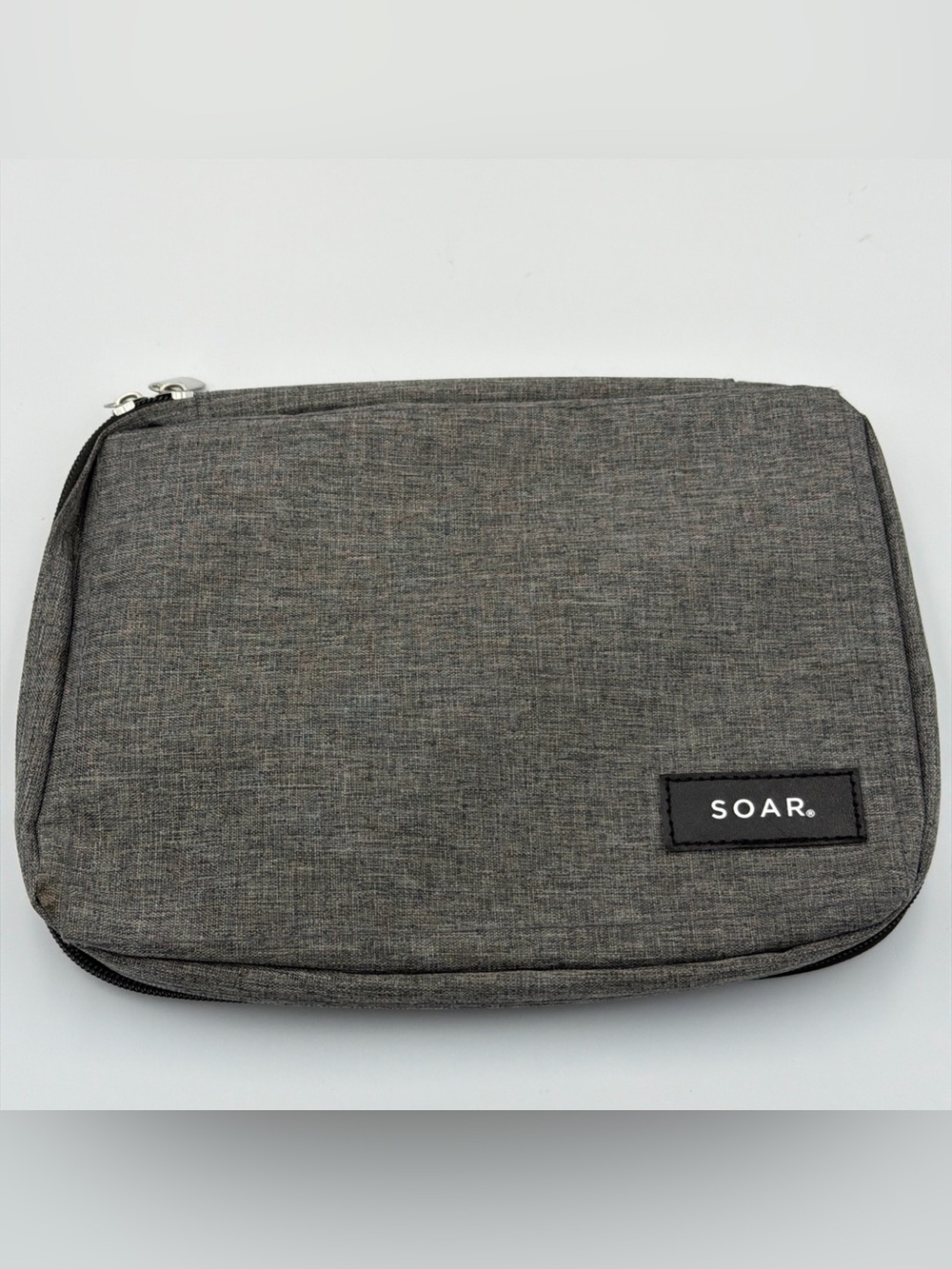 Soar Electronic Organizer Small Travel Cable Organizer Bag Travel Gray